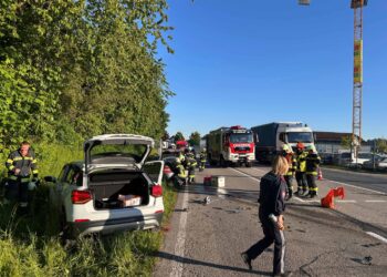 Kollision im Frühverkehr