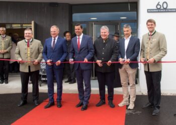 Feierliche Eröffnung des neuen Probenheims der Werkskapelle Laufen Gmunden-Engelhof