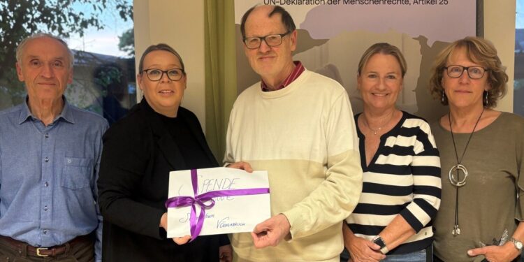 Großzügige Spende vom „Come Together-Fest“ an das Sozialzentrum