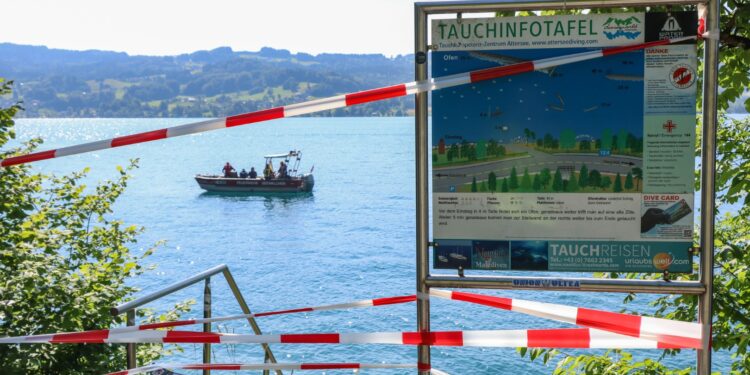 Taucherin im Attersee vermisst – Suche vorübergehend eingestellt