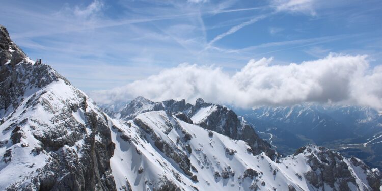 hoher dachstein, snow, mountain, nature, winter, austria, landscape