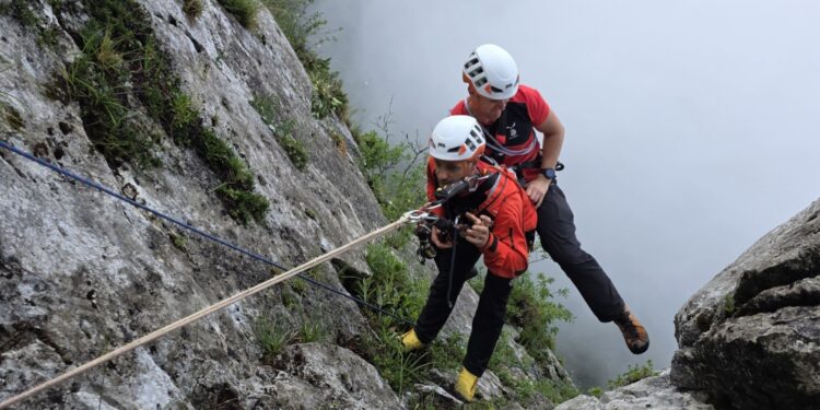Sommerübung der Bergrettung Bad Goisern