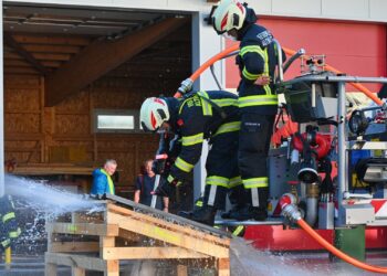 Modernes Löschsystem DRILL-X stärkt die Feuerwehren in Altmünster