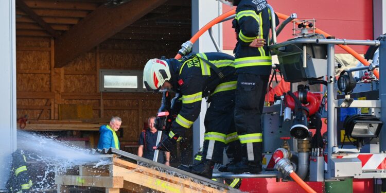 Modernes Löschsystem DRILL-X stärkt die Feuerwehren in Altmünster