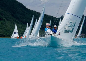 Drachen und Stare machen den Attersee unsicher