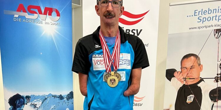 Robert Huber triumphiert bei der Österreichischen Staatsmeisterschaft im Tischtennis für Menschen mit Behinderung 2025 in Klagenfurt