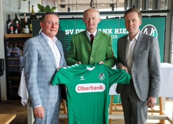 Die Oberbank ist neuer Hauptsponsor der SV Ried