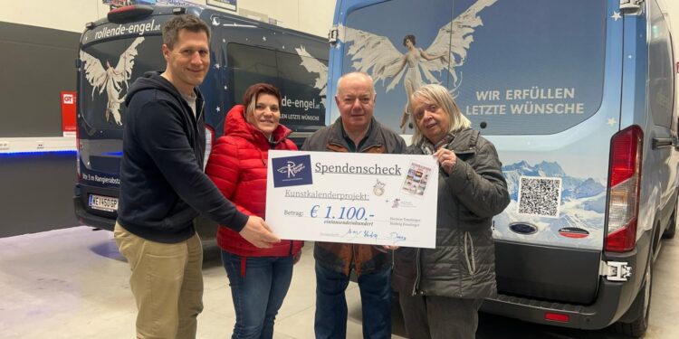 Hobbykünstler „Emy“ unterstützt auch 2025 bedeutende Projekte