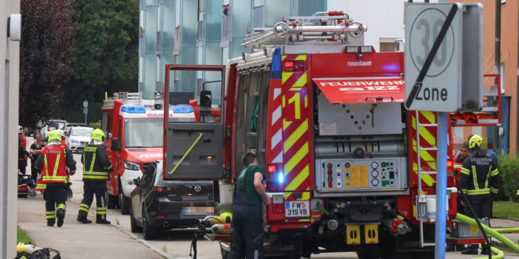 Kinderzimmer in Vollbrand in Wohnanlage in Vöcklabruck