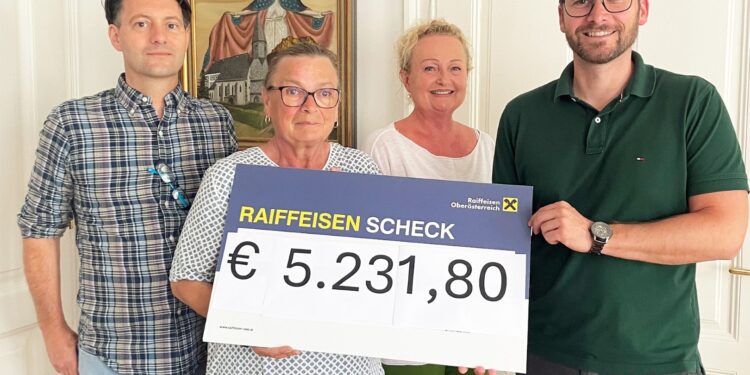 Letzte Spende nach Auflösung des Vereins Altmünster für Beeinträchtigte