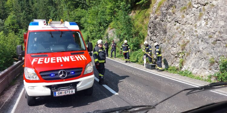 Motorradunfall im Weißenbachtal – bereits fünfter Einsatz an gleicher Stelle
