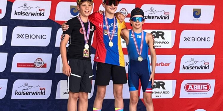 Jakob Edthofer wird österreichischer Meister im Aquathlon
