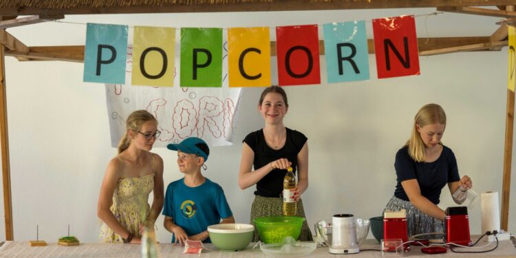 Trotz Hitzewelle: Großes Interesse am Schulfest des Gym