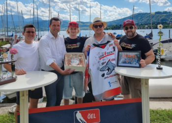 Erfolg und Freude beim Sommer- und Meistertitelfest 2025 der Sharks Gmunden