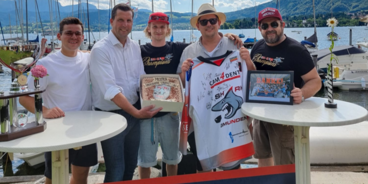 Erfolg und Freude beim Sommer- und Meistertitelfest 2025 der Sharks Gmunden