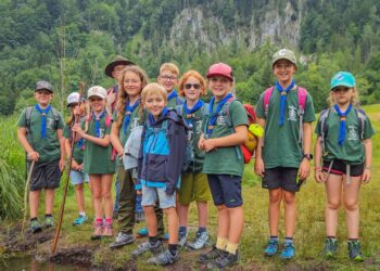 WiWö-Sommerlager 2025: Abenteuer zwischen Nixen, Regen und Teamgeist