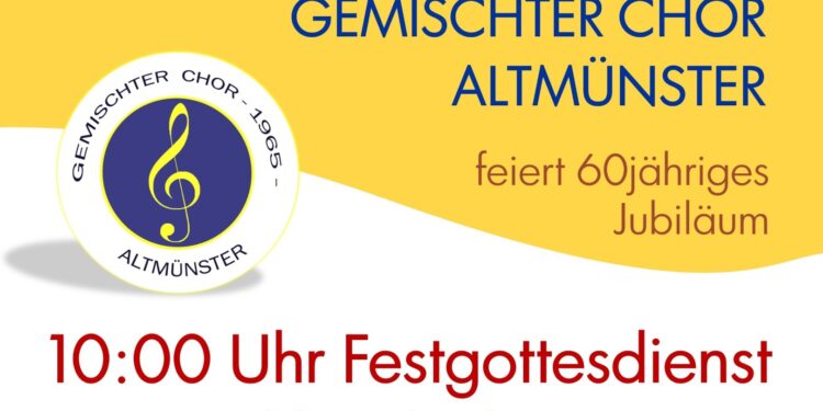 60 Jahre Chorjubiläum des Gemischten Chor Altmünster