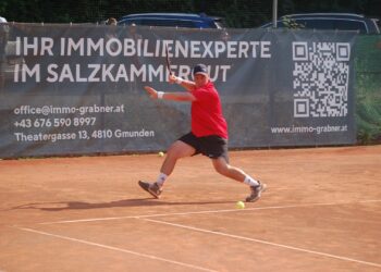 Rekordbeteiligung bei den Gmundner Tennis-Stadtmeisterschaften 2025