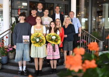 Feierliche Ehrung für Lehrlinge des Landhotel Grünberg