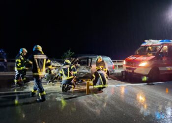 Verkehrsunfall auf der B145 in Mitterweissenbach