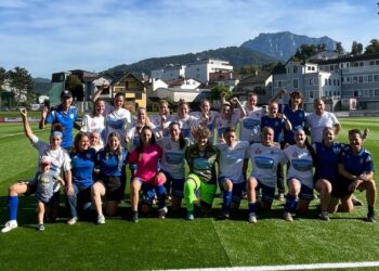 Mit einem Grieshofer-Viererpack rückten die Gmundnerinnen im Vierkampf an die Spitze!