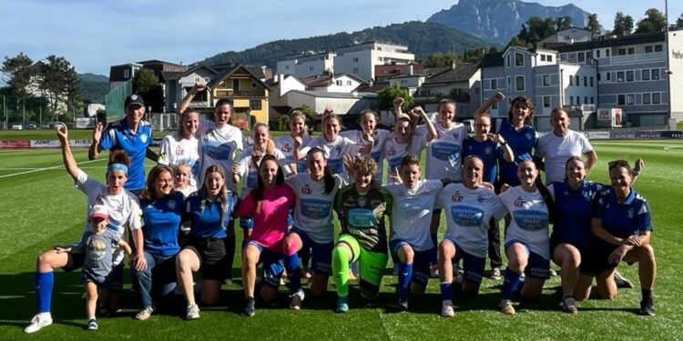 Mit einem Grieshofer-Viererpack rückten die Gmundnerinnen im Vierkampf an die Spitze!