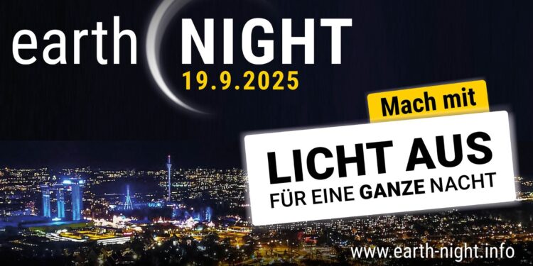 Earth Night 2025 – Machen Sie mit! Licht aus für eine ganze Nacht