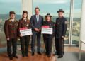 100 Jahre Kraftwerkspark Timelkam: 5.000 Euro für Feuerwehr und Musikverein
