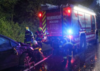 Verkehrsunfall bei Desselbrunn endet glimpflich