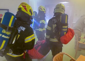 Mondsee: Brand im Seniorenwohnheim – Realistische Übung