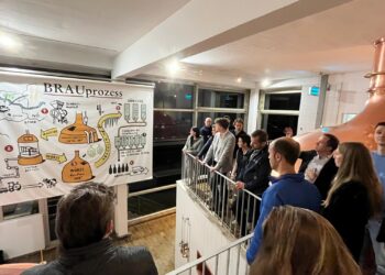 „Cheers to Business“: JungunternehmerInnen zu Gast in der Brauerei Schloss Eggenberg