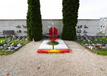 Sternengrab am Schöndorfer Friedhof als Ort des Trostes