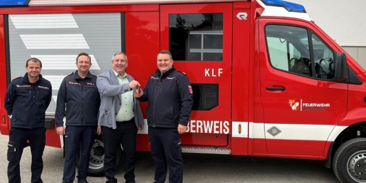 Neues Feuerwehrfahrzeug für die FF Oberweis