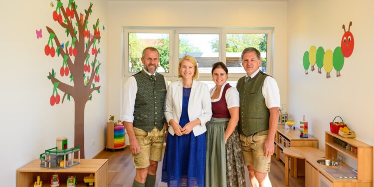 Erweiterung des Kindergartens Gschwandt steht exemplarisch für die Kinderland-Offensive des Landes OÖ