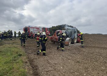 Traktorbrand in Ottnang