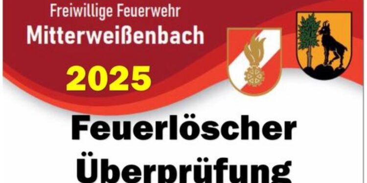 FEUERLÖSCHERÜBERPRÜFUNG