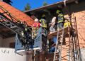 Brand im Dachbereich in Frankenburg am Hausruck