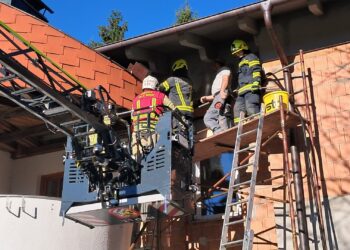 Brand im Dachbereich in Frankenburg am Hausruck