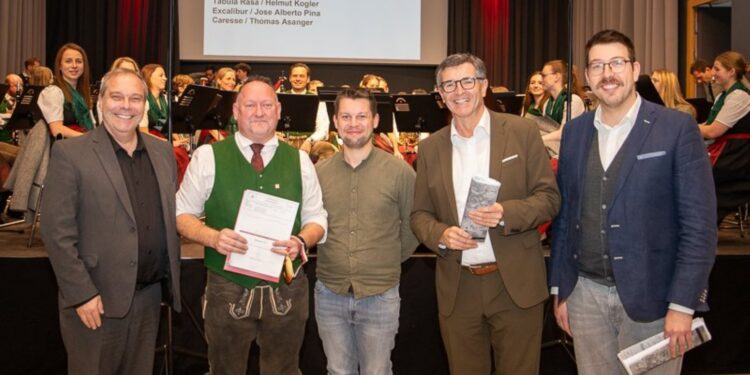 Gold für den Musikverein Pinsdorf bei der Konzertwertung in Vorchdorf