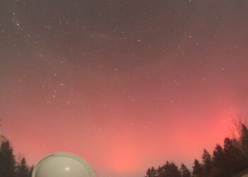 Polarlichter in der Nacht von Di/Mi 11./12. November 2025