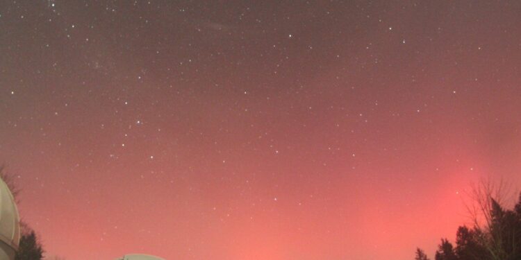 Polarlichter in der Nacht von Di/Mi 11./12. November 2025