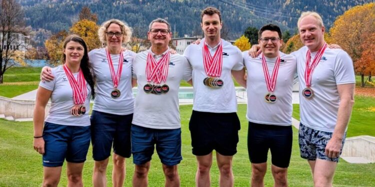 Erfolg kennt kein Alter – 24 Medaillen für SVV Masters in Telfs