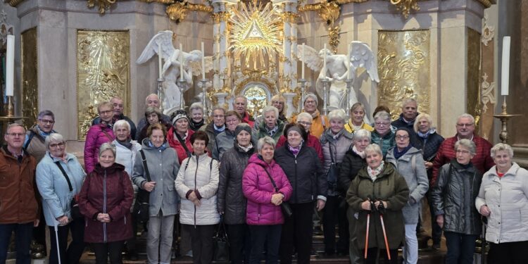 Ebenseer PV besucht Basilika Sonntagberg