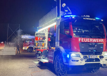 Brand in Autowerkstätte