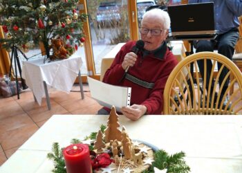 Besinnliche Weihnachtsfeier des Pensionistenverbandes Ortsgruppe Gschwandt