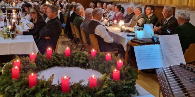 Besinnliche Julfeier im Turnverein Gmunden 1861