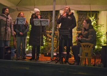 Das Inbrunst Quintett am Nusserlmarkt (19.12.)