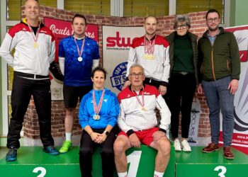 5 mal Gold für Vorchdorf bei Senioren Titelkämpfen