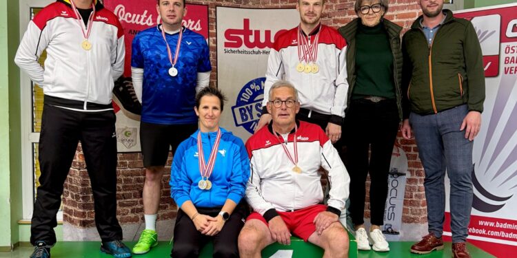 5 mal Gold für Vorchdorf bei Senioren Titelkämpfen