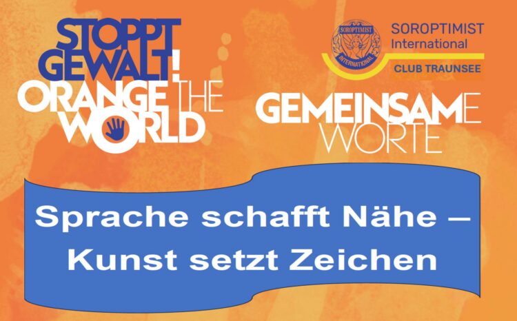 Sprache schafft Nähe – Kunst setzt Zeichen